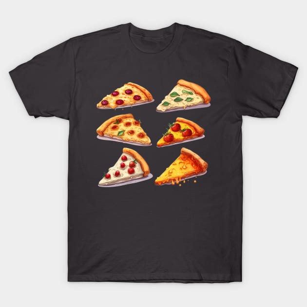 Cute pizza T-Shirt by Flowerandteenager